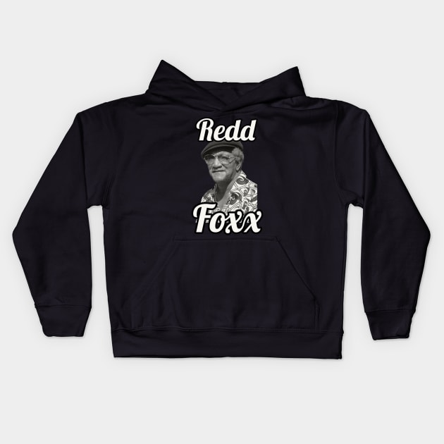 Redd Foxx / 1922 Kids Hoodie by glengskoset